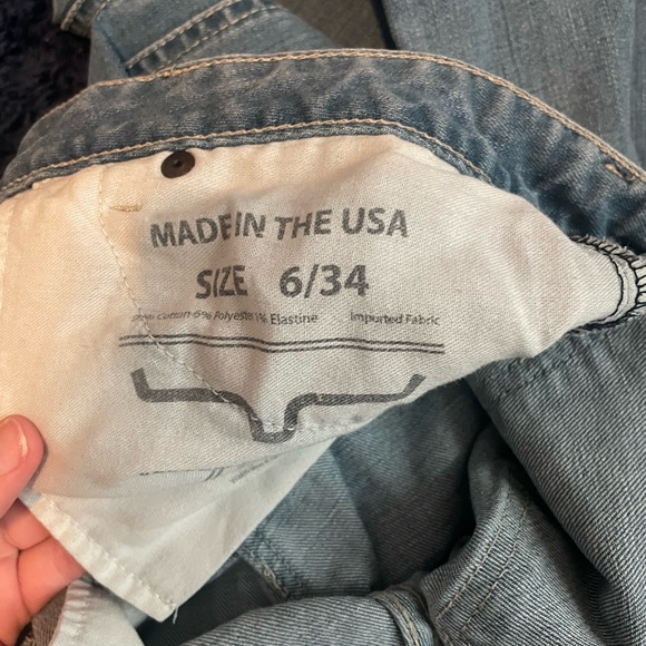 Lola Denim Flare Jeans in Light Blue - Picture 3 of 3